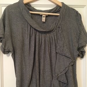 Banana Republic Heritage Navy Stripe Tee